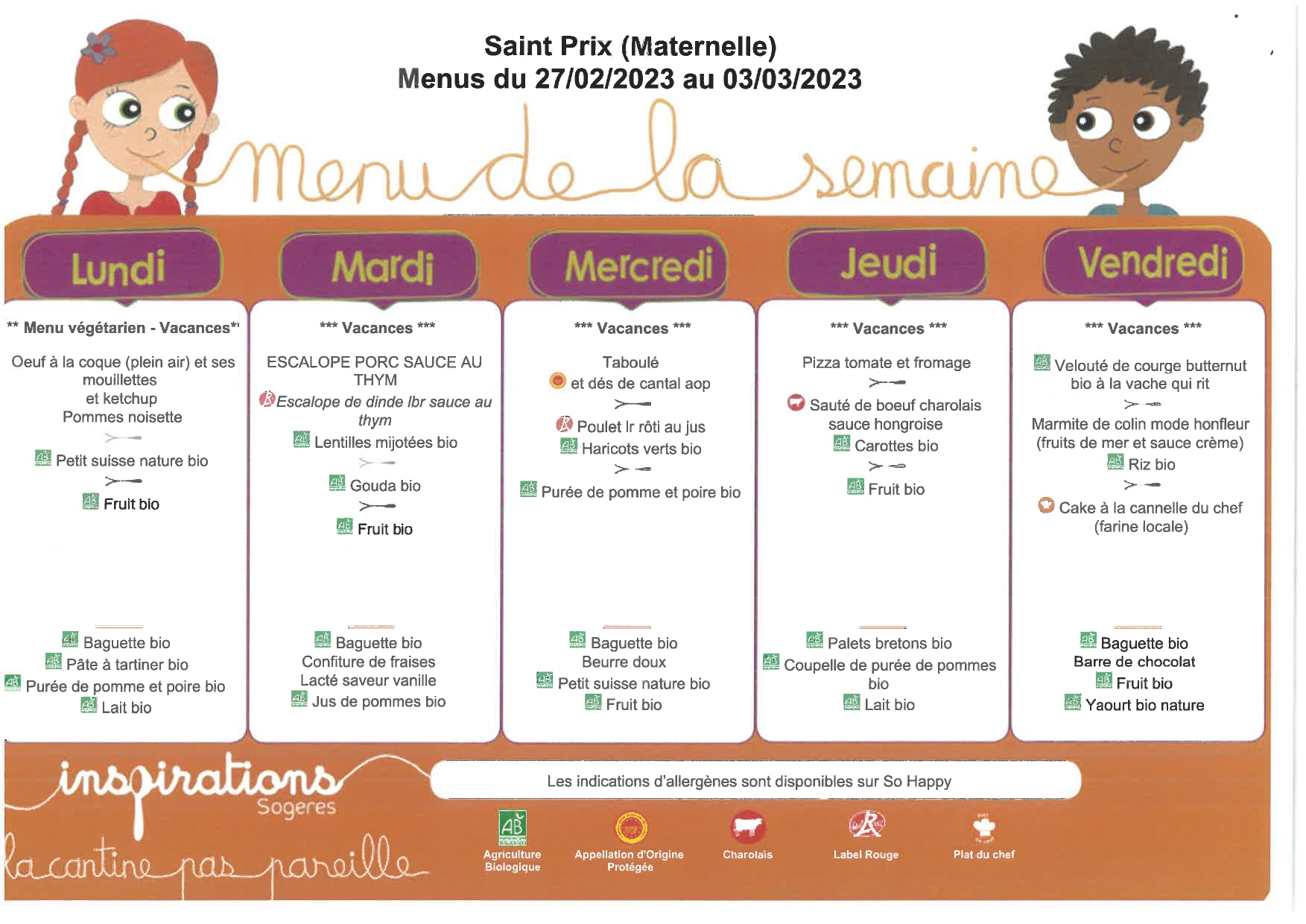 Menus Mars Maternelle Page-0001 - Bienvenue Sur Le Site De La Ville De 